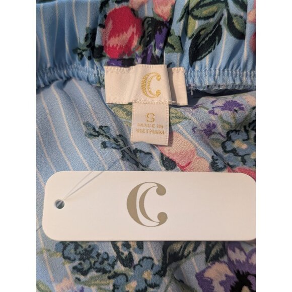 NWT Charming Charlie Top Womens Sz S Ruffle Trim Coquette Romantic Date Night - Picture 7 of 10